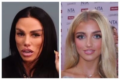 'Sack the stylist': Katie Price criticises her daughter Princess' outfit at NTAs amid family feud