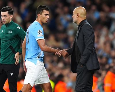 Pep Guardiola unsure if Rodri will be fit enough to start for Manchester City at Arsenal