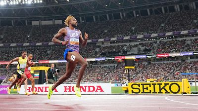 Noah Lyles Ties Usain Bolt's Record With His Fourth Consecutive World 200-Meter Title