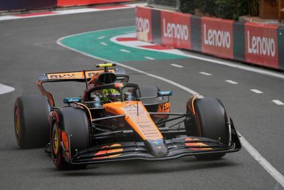 Lando Norris and Oscar Piastri damage cars as Lewis Hamilton tops practice times