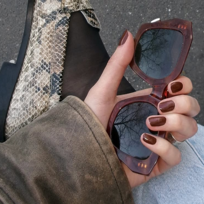 Chocolate Brown Is Autumn’s Take on the Milky Nails Trend—Here Are the Best Polishes to Try