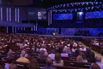 Church gives standing ovation to AI audio clip of Charlie Kirk saying words he never said
