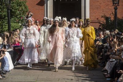 What is ‘fragile fashion’? Bora Aksu brings the trend to London Fashion Week