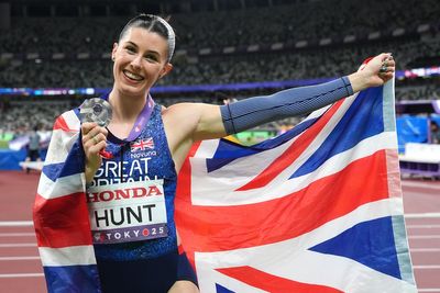 I had a fire inside me – Amy Hunt celebrates 200m silver at World Championships