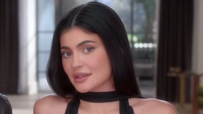 Kylie Jenner Just Made Me Believe In The Magic Of Pink Latex Lingerie (And Pals Hailey Bieber And Stassi Are Loving It Too)