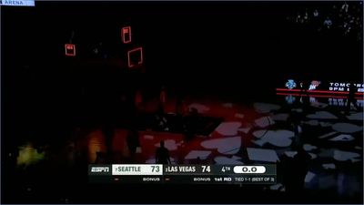 The Aces’ Arena Went Pitch Black While Potential Game-Winning Shot Was in the Air