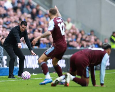 Unai Emery needs progress but goalless Aston Villa have faith and blame PSR
