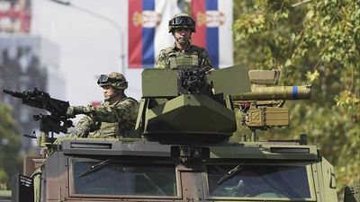 What can the massive military parade in Belgrade reveal about Serbia's foreign policy?