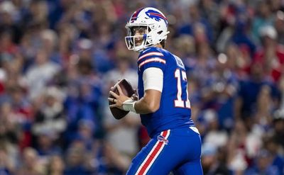Buffalo's Josh Allen is the fastest player in NFL history to reach 300 offensive touchdowns