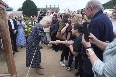 Queen Camilla jokes that aristocrat should ‘re-enact’ Pride and Prejudice lake scene