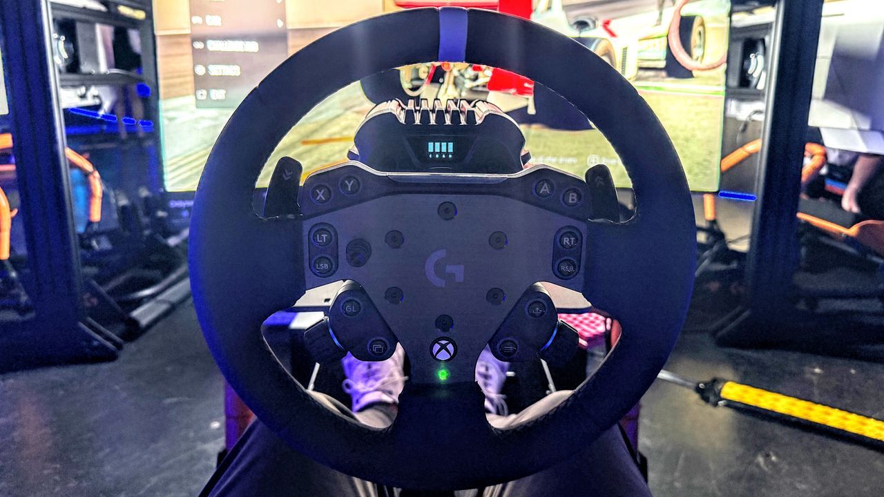 I tried Logitech G’s new RS50 racing sim kit, and it…
