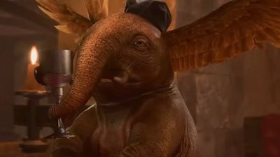 "It's a dreadful thing you've asked us to do": Baldur's Gate 3 writer says creating the game's "celestial elephant detective" was an uphill battle for devs who really wanted her to drink a glass of wine