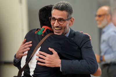 Tears of joy as Egyptian immigrant and Cincinnati chaplain is released from detention