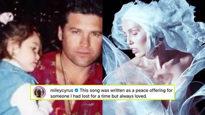 Miley Cyrus Says Her New Song Is A ‘Peace Offering’ To Billy Ray After Years-Long Feud