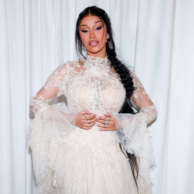 Cardi B’s Blonde Hair Kicks Off Her Album Press Tour