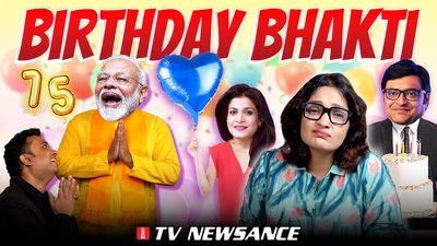 TV Newsance 314: Modiji’s 75th birthday bash special, #MyModiStory and Godi Bhakti Olympics