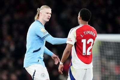 Pep Guardiola urges Manchester City to raise their game against Arsenal