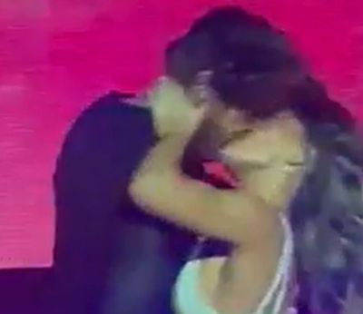 Pete Wicks and Strictly’s Jowita Przystal appear to confirm romance with passionate on-stage kiss