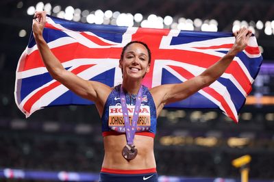Katarina Johnson-Thompson shares heptathlon bronze at World Athletics Championships