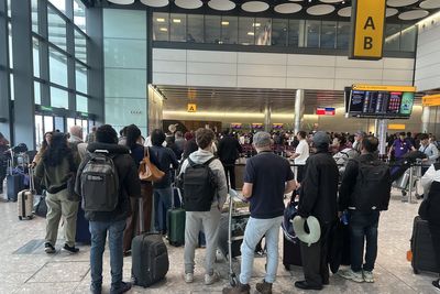 Heathrow passengers speak of ‘absolute nightmare’ after disruption hits airport