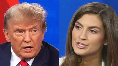 Kaitlan Collins fact checks Trump after he claims bad press is “no longer free speech”