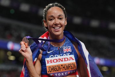 You couldn’t write it – Katarina Johnson-Thompson shares heptathlon bronze