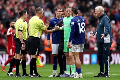 Jack Grealish blasts Merseyside derby officiating after bizarre Everton booking