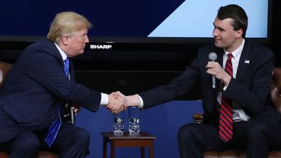 A prominent political figure just mocked Charlie Kirk, oh wait, it was Donald Trump