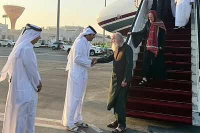 British couple held for months in Afghanistan arrive back in UK