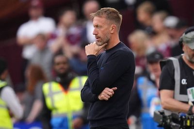 Graham Potter appears resigned to his fate as pressure mounts on West Ham boss