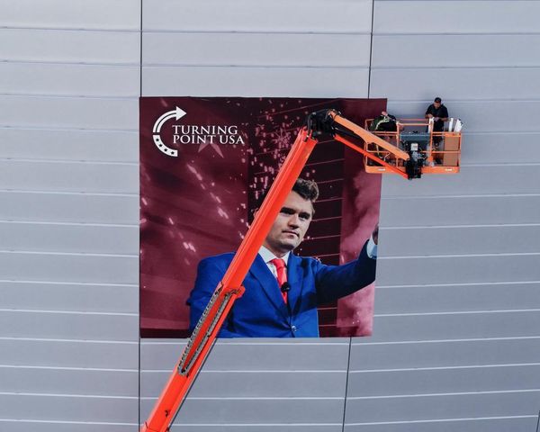 Man armed with gun and knife detained at Charlie Kirk memorial service venue