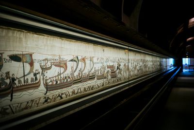 Bayeux Tapestry ‘begins secret journey to the UK from France’ after delay due to strikes