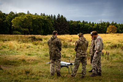 Scottish regiment forms first drone platoon as soldiers train on latest systems