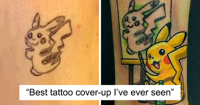 “Got My Embarrassing Mistake Covered”: 50 Tattoo Cover-Ups So Good You’d Never Know What’s Underneath