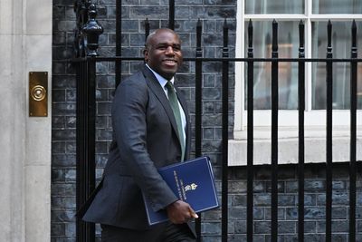 Deputy prime minister David Lammy says UK still reviewing recognition of Palestinian state