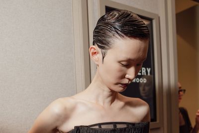 Roksanda makes a splash by bringing back the wet look at London Fashion Week