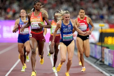Keely Hodgkinson says 800m World bronze ‘incredible’ after injury-plagued year