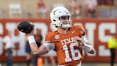 Arch Manning's Mom Not Thrilled About Texas QB's Touchdown Taunt vs. Sam Houston