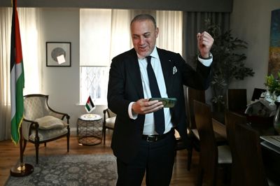 Cheers, Hugs At Palestinian Mission As UK Recognises Statehood