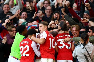 Arsenal 1-1 Man City: Gabriel Martinelli rescues late point in huge title race clash