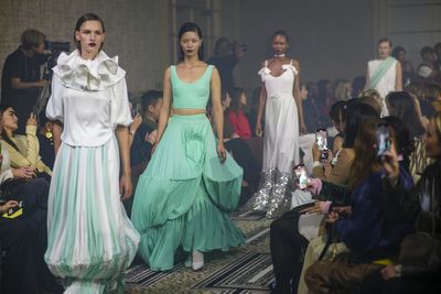 Fringe and volume: The standout trends of Edeline Lee’s London Fashion Week show