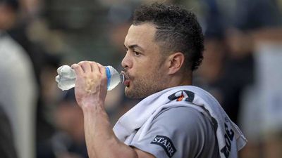 Giancarlo Stanton Had a Comically Short Pinch-Hitting Appearance for the Yankees