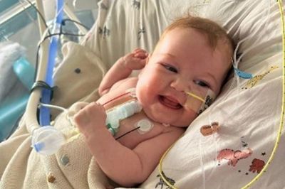 The six-month-old baby in intensive care since birth who desperately needs a new heart