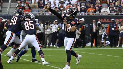 Caleb Williams Wins Free Hot Dogs for All of Chicago With Career Day