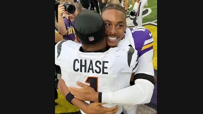 Justin Jefferson, Ja'Marr Chase Shared Sweet Moment After Vikes' Big Win vs. Bengals