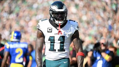 A.J. Brown's Eagles Teammates Were So Fired Up for Him After Big Game vs. Rams