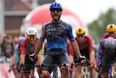 Gooikse Pijl: Oded Kogut outsprints Dylan Groenewegen for victory