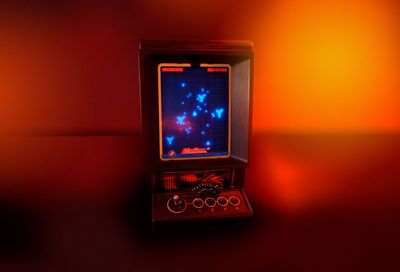 Iconic 80s Vectrex console reimagined for the modern day with OLED display, microSD, and wireless controllers — half-size Vectrex Mini could cost as little as $99 for early birds
