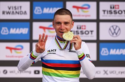 'I just wanted to go as fast as possible' – Remco Evenepoel unstoppable as he adds third successive world time trial title to incredible palmarès