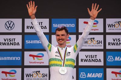 'He was unbeatable' - Jay Vine finds 'redemption' in silver-medal time trial performance behind winner Remco Evenepoel in Kigali